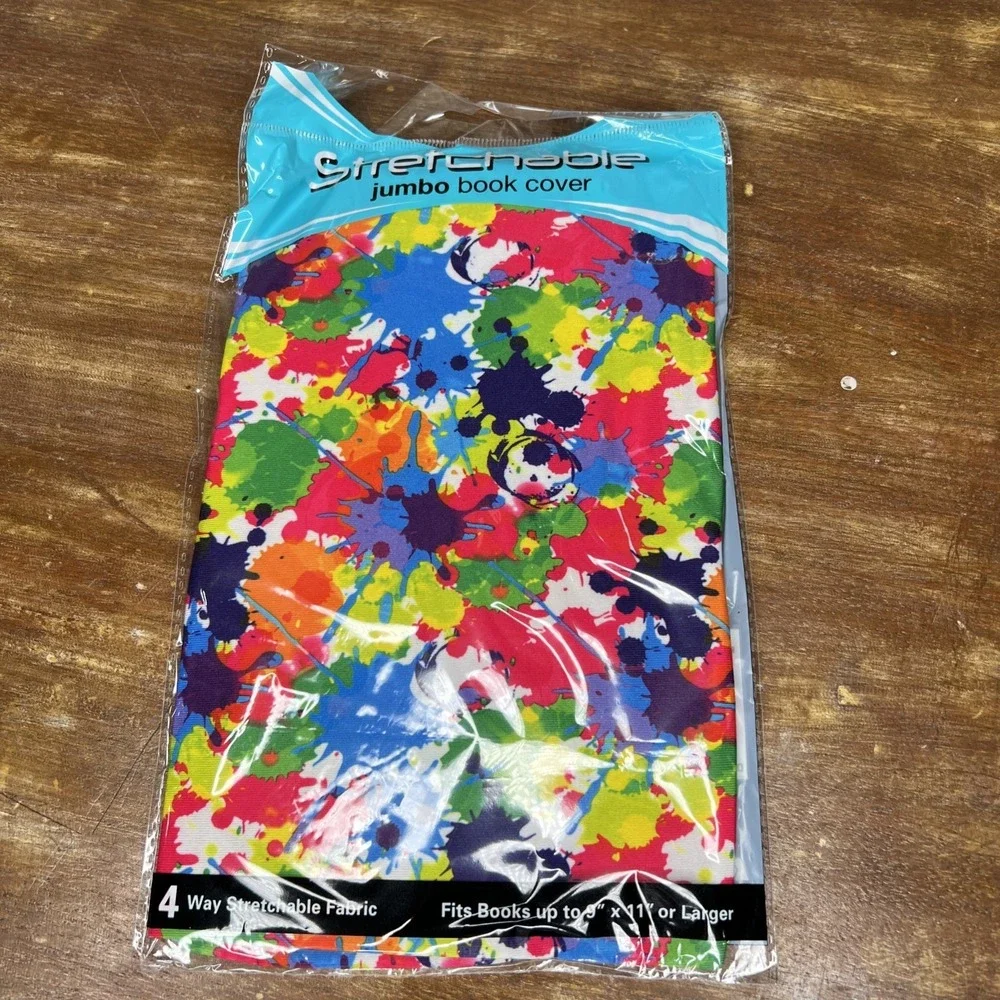 KITTRICH - Stretchable Fabric Book Covers Jumbo Size - 8'x10' or larger‎